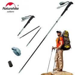 NATUREHIKE Air Terk EXT : bâtons de randonnée ultralégers en carbone